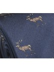 Cravate Laksen Cerf bleu marine