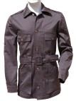 Veste saharienne verte Almazan Paris