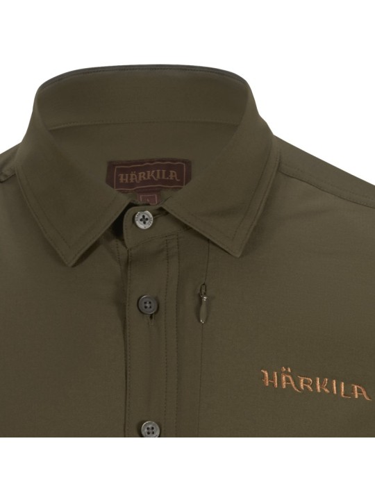 Chemise d'été Härkila Trail Willow green