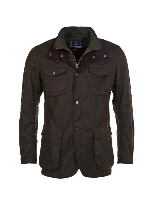 Veste huilée Barbour Ogston vert Olive Veste huilée Barbour Ogston vert Olive