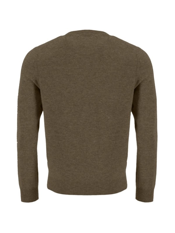 Pull mérinos Fynch-Hatton vert-kaki
