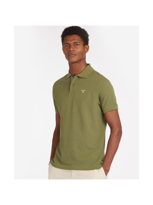 Polo Barbour vert olive Polo Barbour vert olive