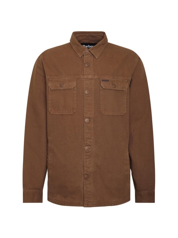 Surchemise Barbour Swindale dark sand