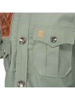 Chemise de safari Rigby vert foncé Chemise de safari Rigby vert foncé