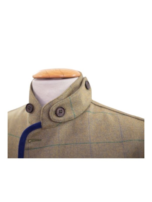 Veste en tweed Lothar Novasport Vert et Bleu