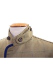 Veste en tweed Lothar Novasport Vert et Bleu