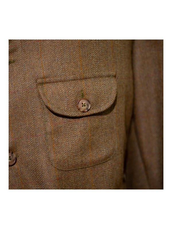 Veste en tweed Lothar Novasport Marron