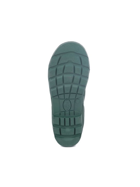 Bottes pour enfants Le Chameau Petite Aventure verte avec doublure en jersey