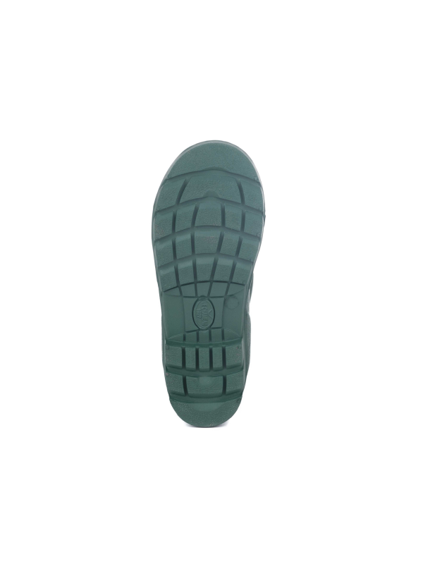 Bottes pour enfants Le Chameau Petite Aventure verte avec doublure en jersey