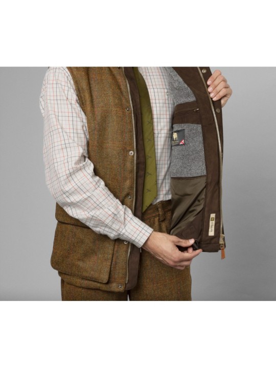 Gilet à col haut Kenmore Härkila marron Gilet à col haut Kenmore Härkila marron