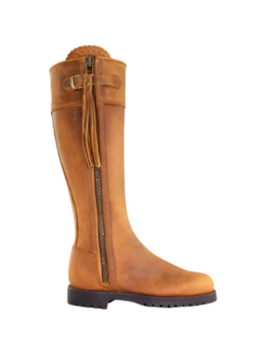 Bottes en Cuir Victoria Hastings Cognac Bottes en Cuir Victoria Hastings Cognac