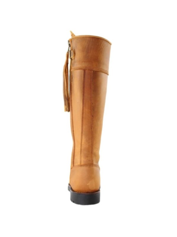 Bottes en Cuir Victoria Hastings Cognac