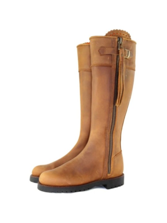 Bottes en Cuir Victoria Hastings Cognac Bottes en Cuir Victoria Hastings Cognac