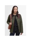 Veste matelassée pour femme Keeper Barbour olive Veste matelassée pour femme Keeper Barbour olive