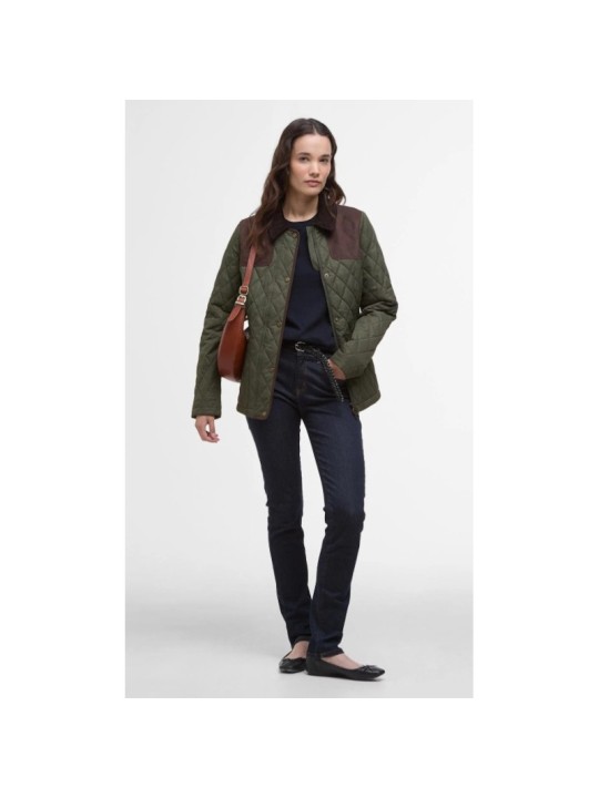 Veste matelassée pour femme Keeper Barbour olive Veste matelassée pour femme Keeper Barbour olive