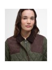Veste matelassée pour femme Keeper Barbour olive Veste matelassée pour femme Keeper Barbour olive
