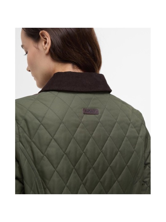 Veste matelassée pour femme Keeper Barbour olive Veste matelassée pour femme Keeper Barbour olive