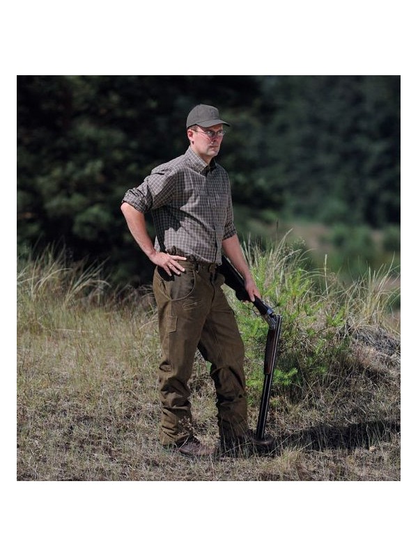 Pantalon en cuir Strasbourg Deerhunter